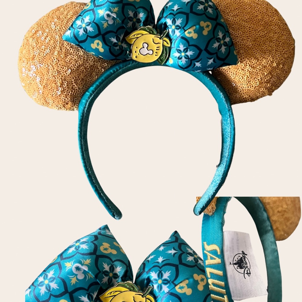 Disney Minnie Mouse Ears Italy Limoncello